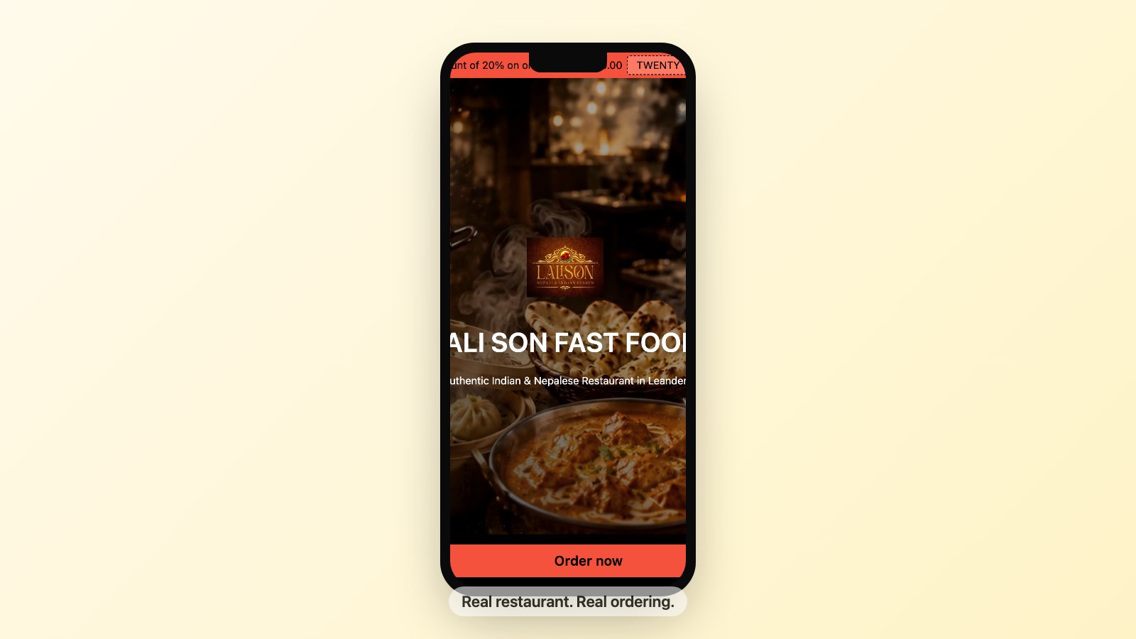 Mobile-first checkout, on your domain.
