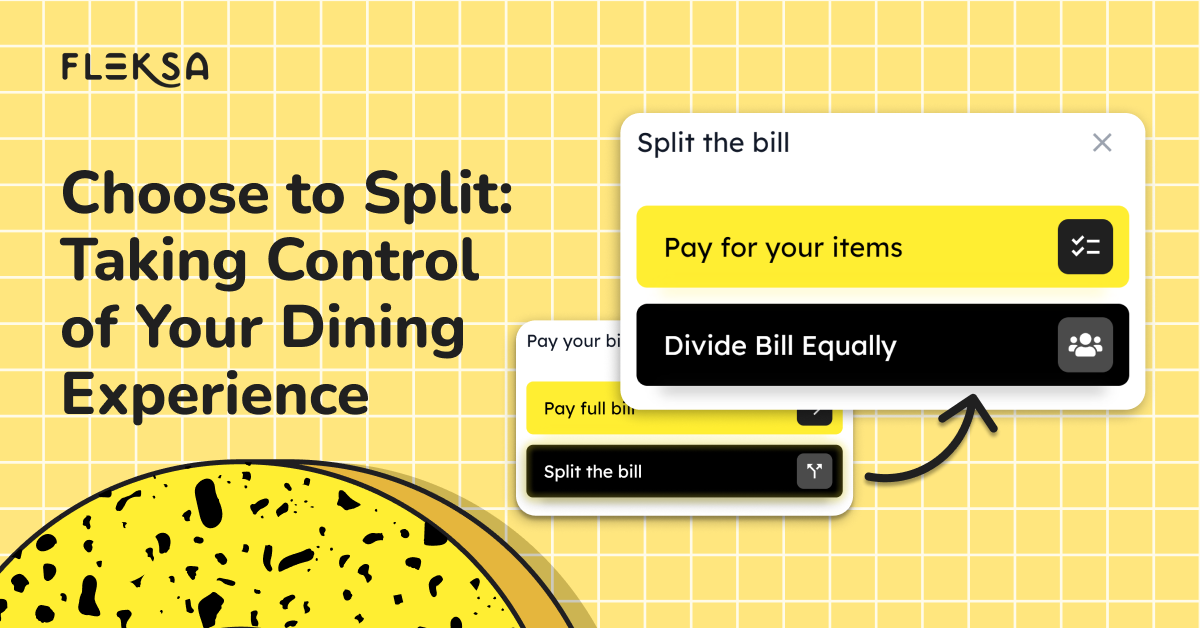 Splitting Bills: Fleksa Revolutionizes Restaurant Payments