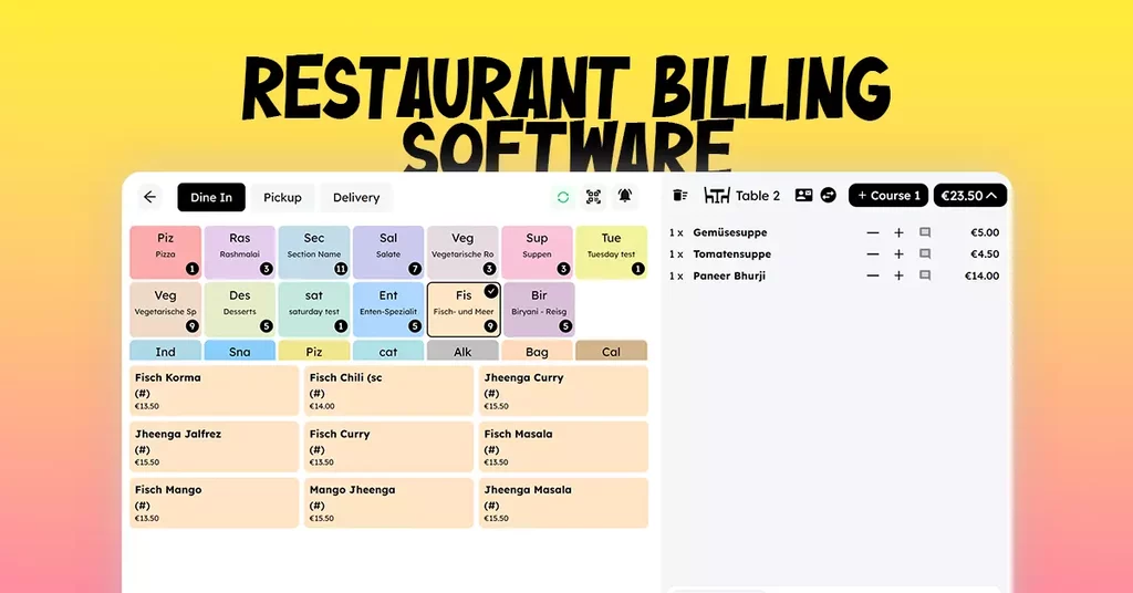 Restaurant Billing Software: What Is It &Amp; Top Features