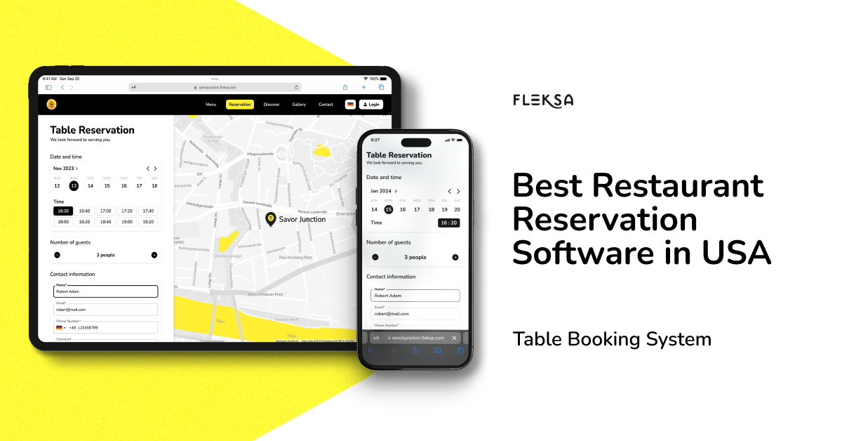 Fleksa-Best Restaurant Reservation Software in USA