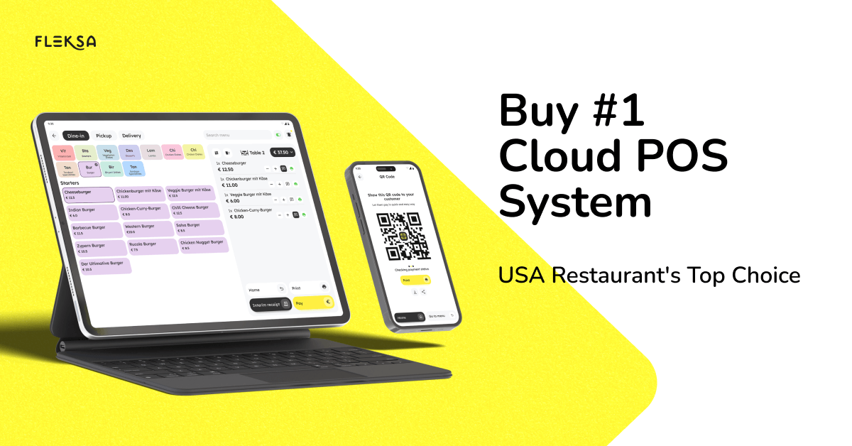 Buy #1 Cloud POS System in USA | Restaurant's Top Choice